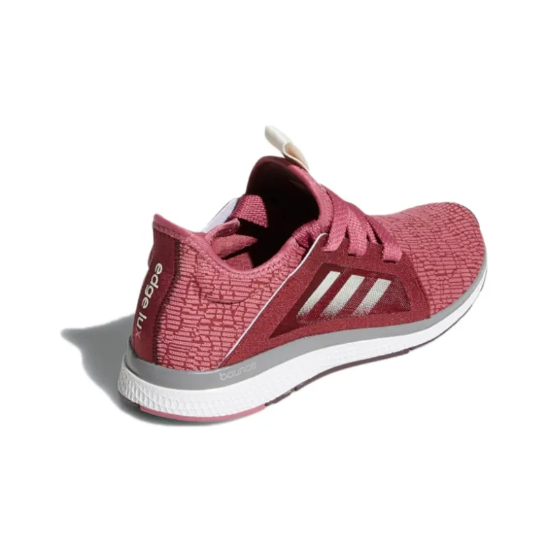 Adidas Edge Lu Slip-Resistant Low-Top Running Shoes Women's Pink-3