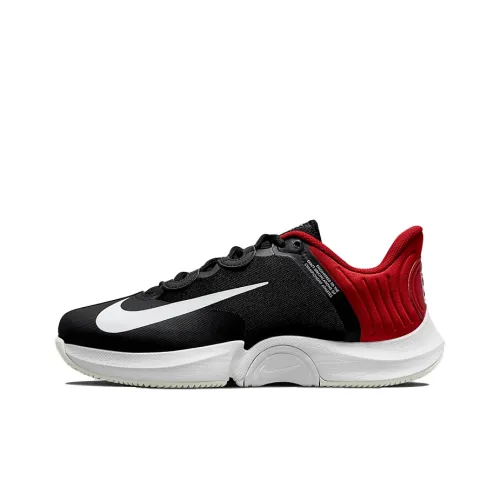 Nike Air Zoom GP Tennis Shoes Men Low-Top Black/Red/White