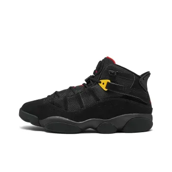 JORDAN 6 Rings Black Red Sulfur