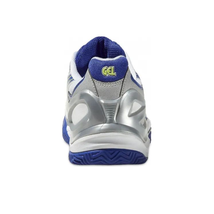 Asics Gel-Resolution 5 Wear-Resistant Slip-Resistant Low-Top Running Shoes Women's White Gray-3