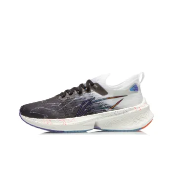 LiNing Feidian Discovery Anti Slip Wear Resistant Low Top Running Shoes Women's Black