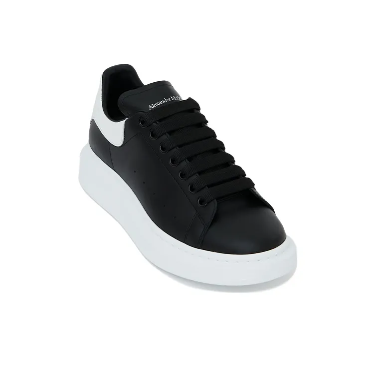 Alexander McQueen Oversized Sneaker 'Black White'-2