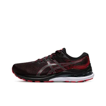 Asics Gel Kayano 28 Black Electric Red White