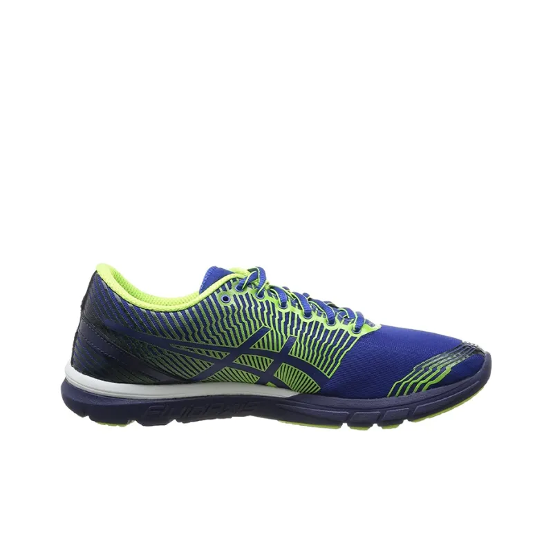 Asics Gel-Lyte33 3 Wear-Resistant Low-Top Running Shoes Men's Blue Yellow-1