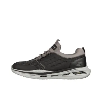 Skechers Relaxed Fit Casual Shoes Men Low-Top Black/Gray