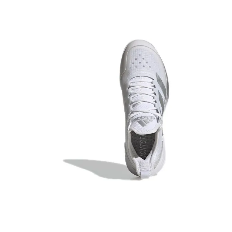 Adidas Adizero Ubersonic 4 White Silver Metallic Women's-4