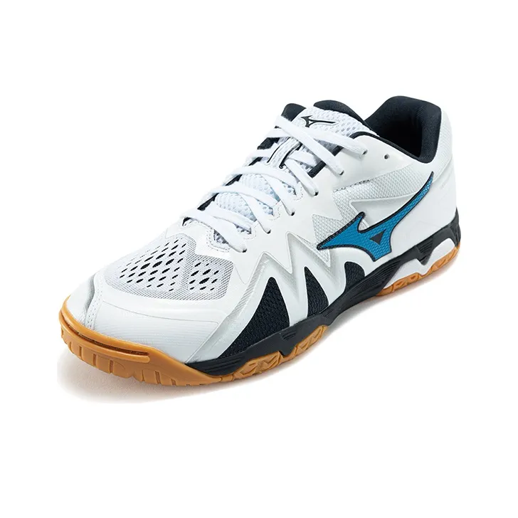 Mizuno Wave Medal Rise 'White Black'-1