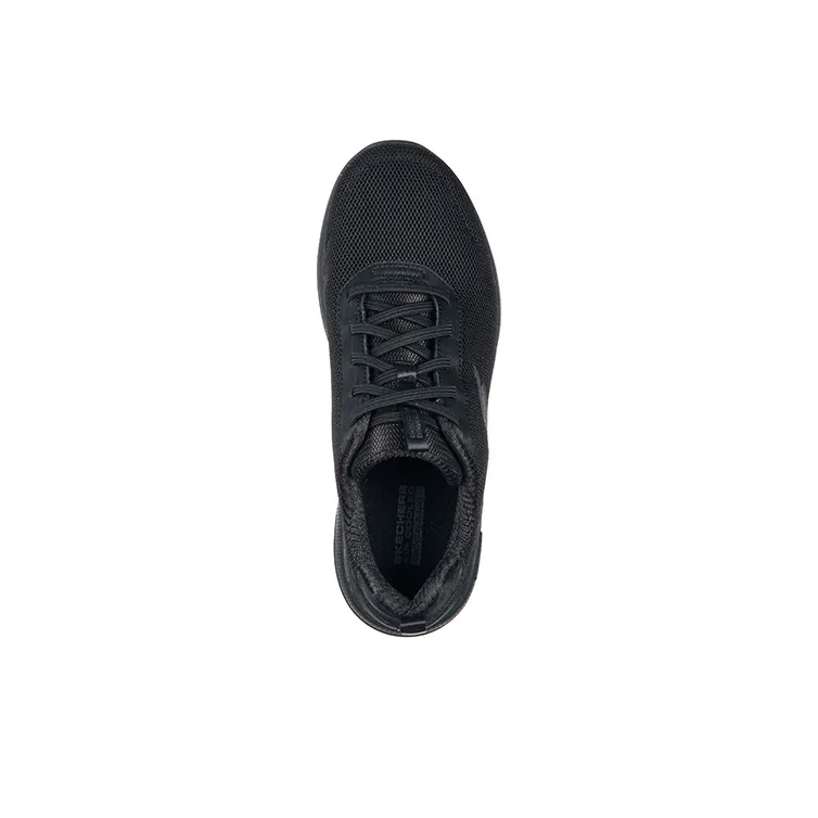 Skechers GO WALK Stability Cushioning Slip Resistant And Abrasion Resistant Low Top Running Shoes Men's Black-3
