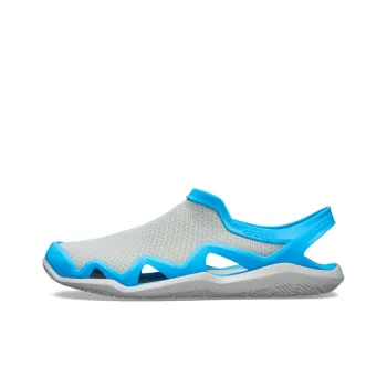 Crocs Swiftwater Mesh Wave Sandals 'Grey Blue'