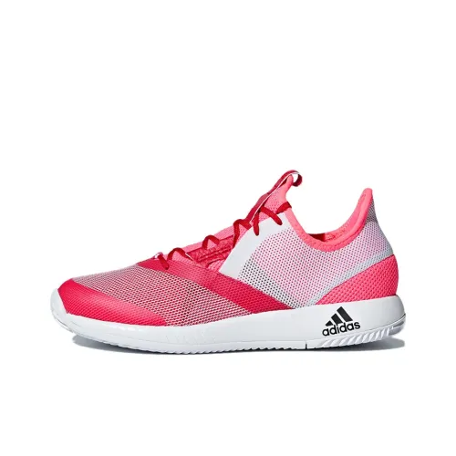 Adidas Adizero Tennis Shoes Women's Mid-Top Pink/White