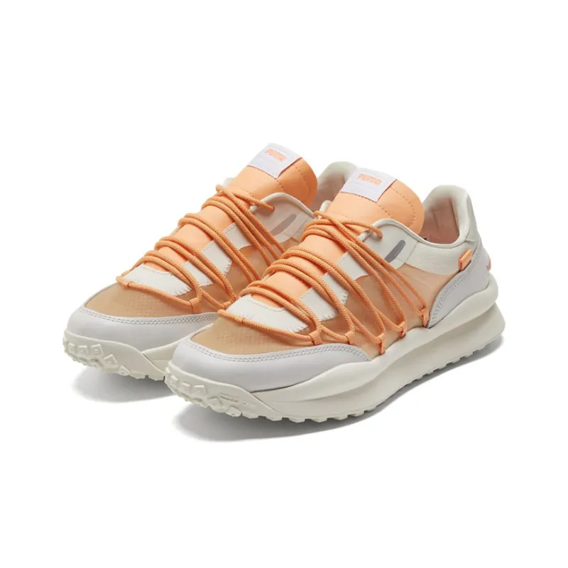 PUMA Lace Rider T White/Orange-3