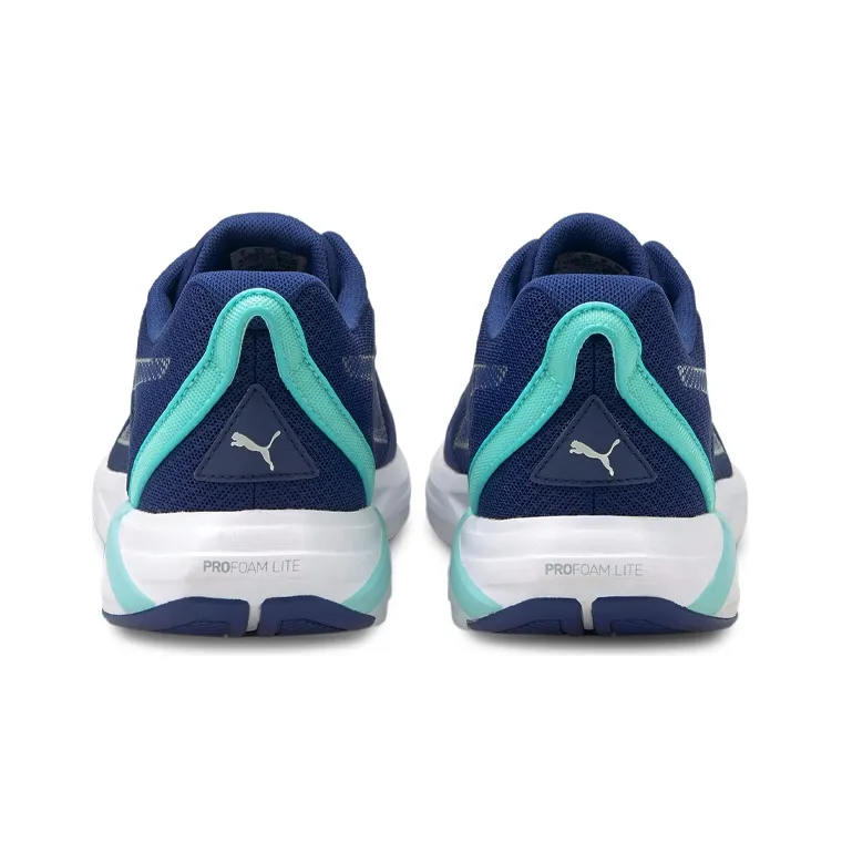 PUMA Minima Cushioning Breathable Low-Top Running Shoes Men's Blue White-3