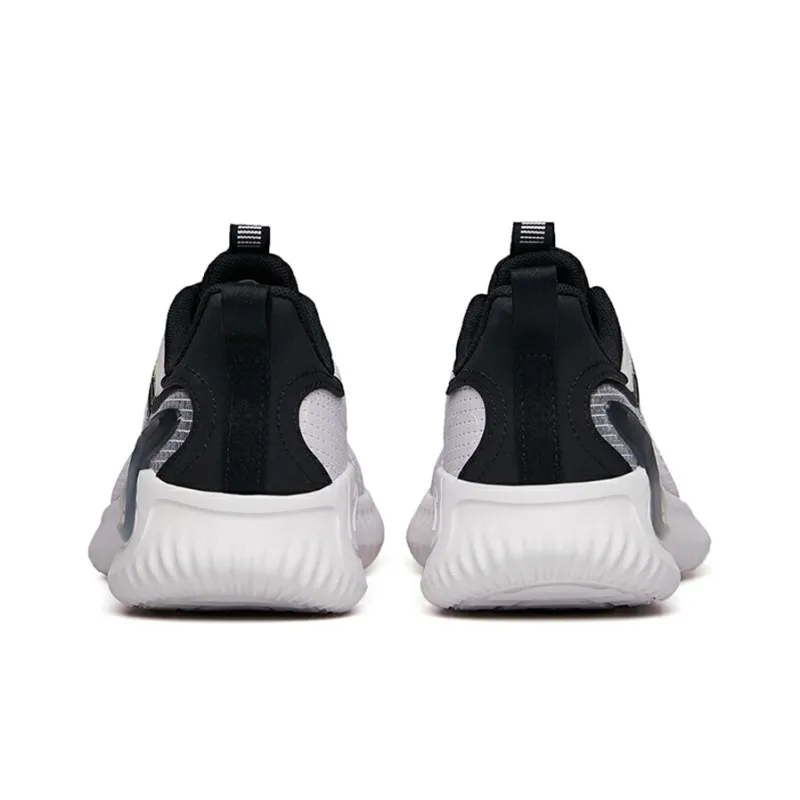 Anta Cushioning Breathable Lightweight Wear-Resistant Slip-Resistant Low-Top Running Shoes Men's Light Silver Gray-3