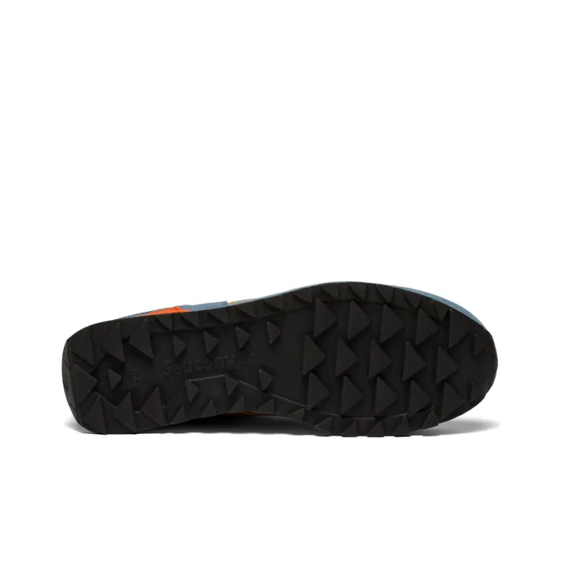 Saucony Shadow Original Running Shoes Men Low-Top Blue/Black/Orange-4