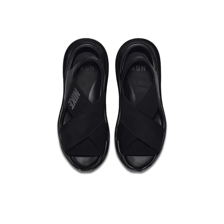 Nike Praktisk Ninja Straps Black Sandals Women's-2