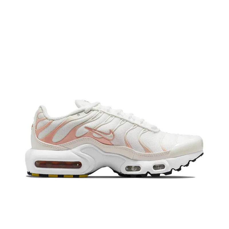 Nike Air Max Plus Low Top Kids' Running Shoes White Teenagers-1