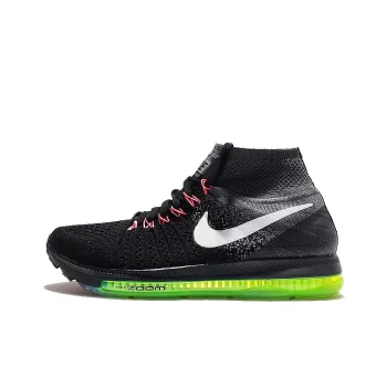 Nike Zoom All Out Flyknit Black White Volt Women's