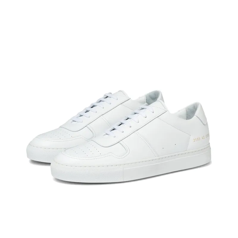 COMMON PROJECTS BBal Low Top Stylish Skateboarding Shoes Men's White-2