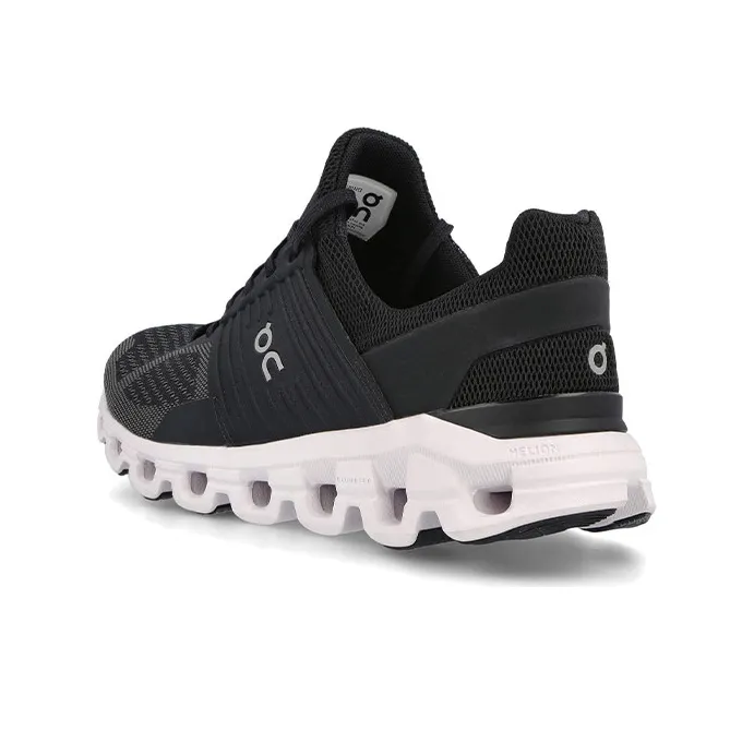On Running Cloudswift Black Rock White-3