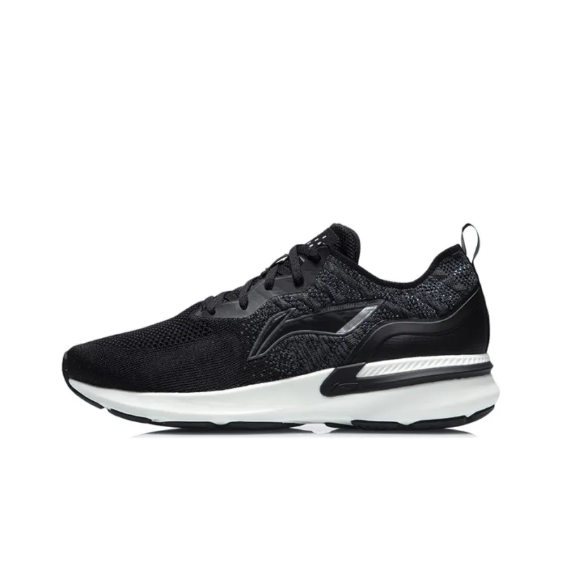 LiNing Arashi Cushioning Low Top Running Shoes Men's Black-0