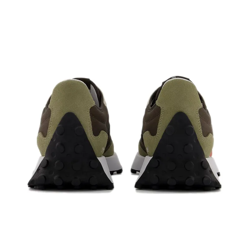 New Balance 327 True Olive Vibrant Orange-4