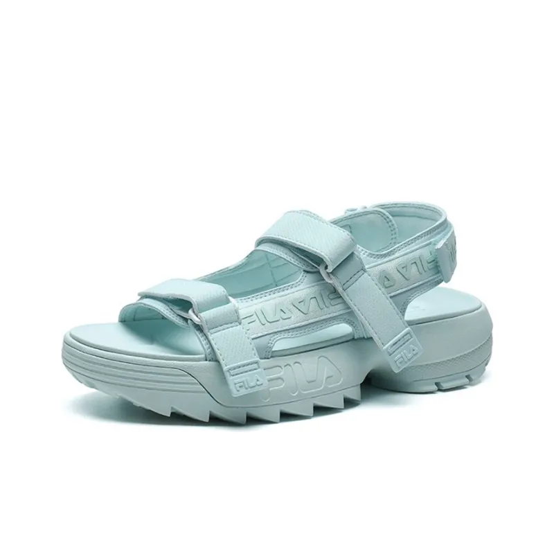 FILA Disruptor Sports Sandals Gs Blue Women's-1