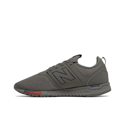 New Balance NB 247 Running Shoes Unisex Low-Top Dark Gray/Red/Black