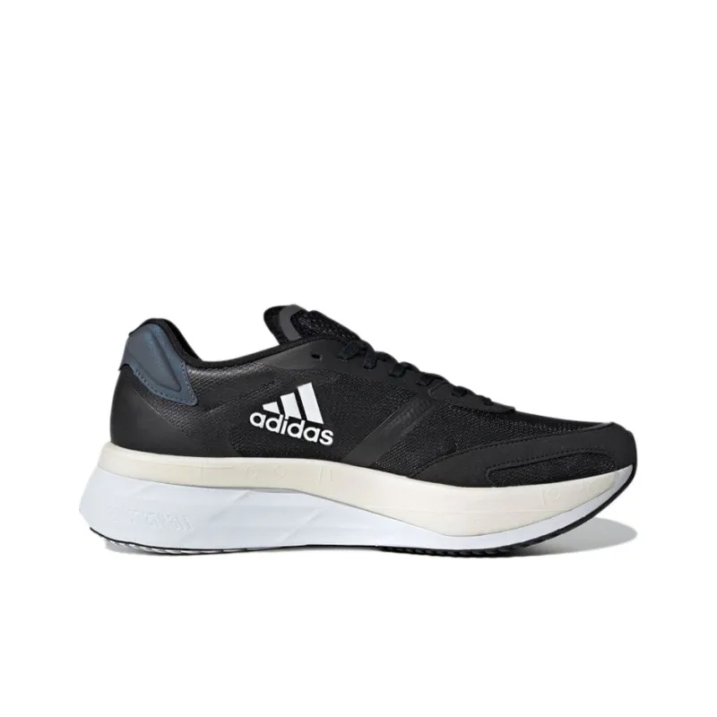 Adidas Adizero Boston 10 Wide 'Black White'-1