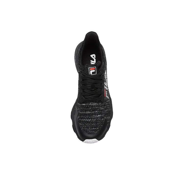 FILA Surround Surround Low-Top Running Shoes Men's Black-4