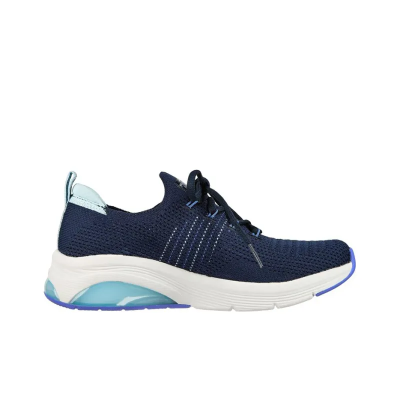 Skechers SKECH-AIR EXTREME 2.0 Cushioning Anti-Slip Wear-Resistant Breathability Low-Top Running Shoes Women's Navy-1