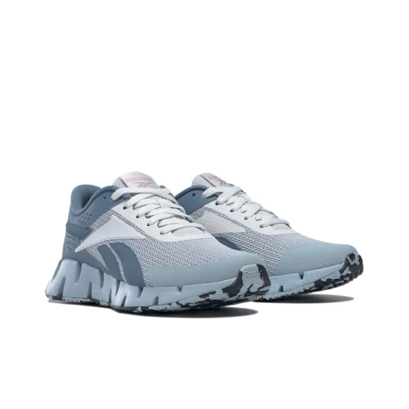 Reebok Zig Dynamica 2 Wear-Resistant Low-Top Running Shoes Women's Teal-2