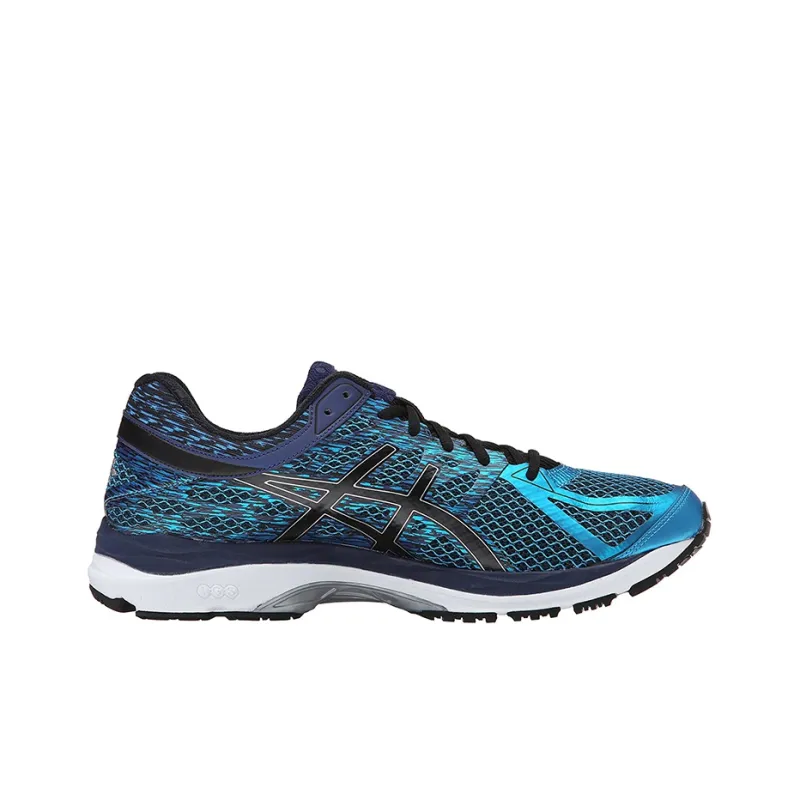 Asics Gel-Cumulus 17 Breathable Low-Top Running Shoes Men's Blue Black-1