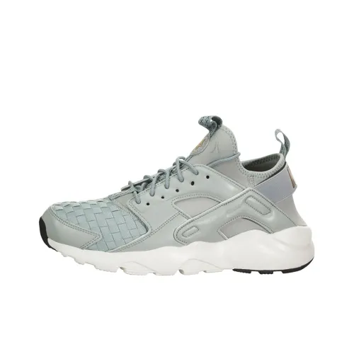 Nike Air Huarache Running Shoes Men Low-Top Gray/White