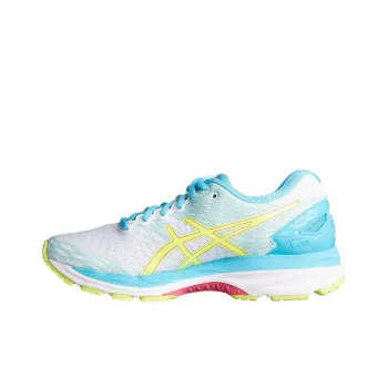 Asics GEL-Nimbus 18 Running Shoes Women's Low-Top White/Blue