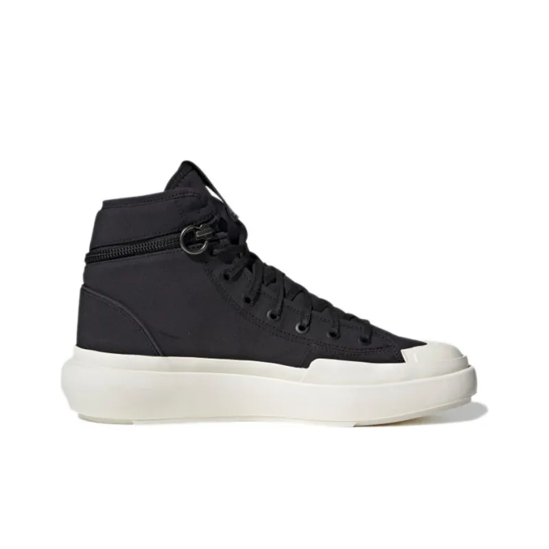 Adidas Y 3 Ajatu Court High Black White-1