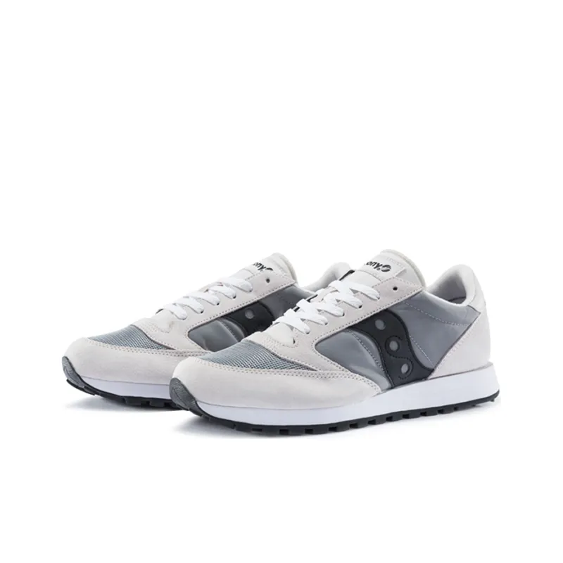 Saucony Jazz Original Abrasion Resistant Slip Resistant Low Top Running Shoes Men's Beige Gray Standard M-2