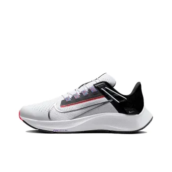 Nike Air Zoom Pegasus 38 Flyease White Metallic Silver Women's Wide