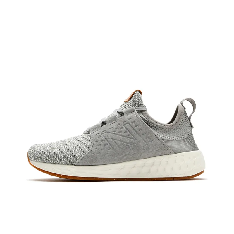 New Balance Fresh Foam Cruz 'Gray White Brown' Women's-0