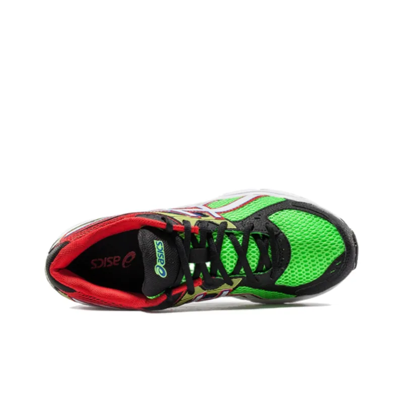 Asics Gel-Contend 2 Anti-Slip Wear-Resistant Low-Top Running Shoes Men's Fluorescent Green/White-2