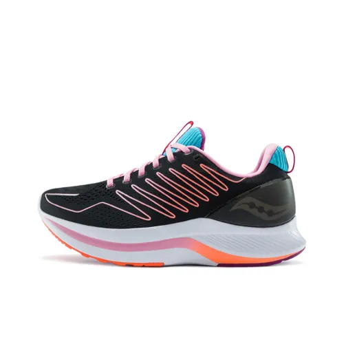 Saucony Endorphin Shift Speed Breathable Low-Top Running Shoes Women's Black Multicolor