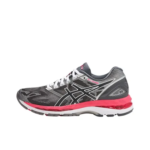 Asics GEL-Nimbus 19 Durable Breathable Low-Top Athletic Shoes Women's Gray