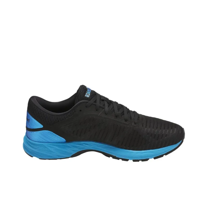Asics Dynaflyte 2 Anti-Slip And Wear-Resistant Breathable Low-Top Casual Running Shoes Men's Black Blue-1