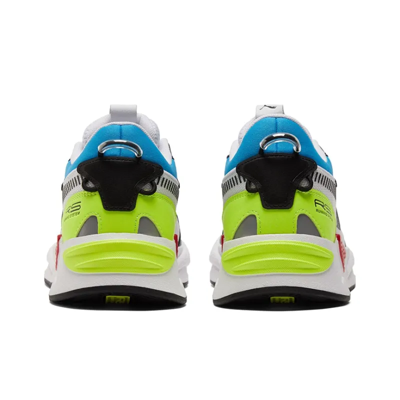 PUMA Unisex Rs Z Core Sneakers White/Black/Yellow-4