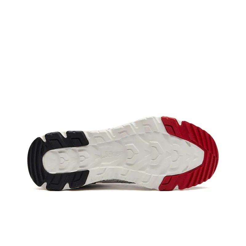 XTEP Low Top Running Shoes Men's Black Red-5