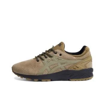 Asics Gel-Kayano Trainer Evo Anti-Slip And Wear-Resistant Breathable Low-Top Running Shoes Men's Olive Green