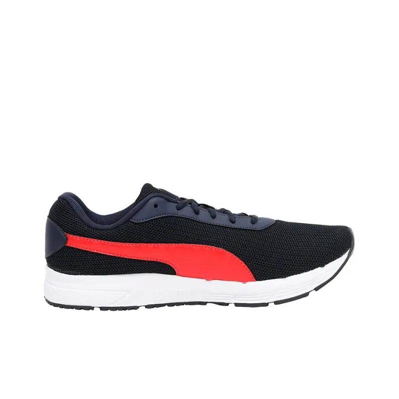 PUMA Valor Mu Idp Low Top Black/White/Red-1