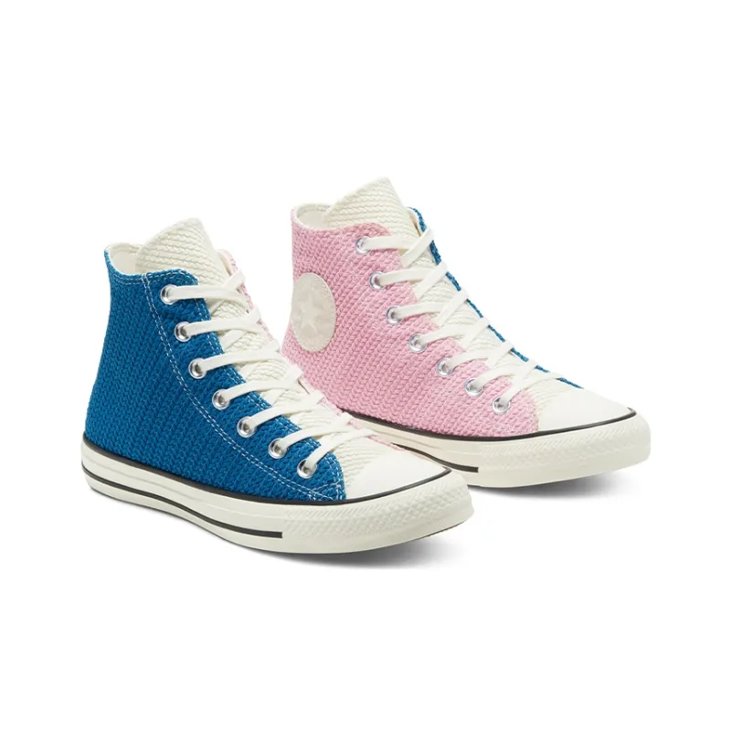 Converse Chuck Taylor All Star Runway Cable Blue Pink Hi Sneakers 'Pink Blue' Women's-2