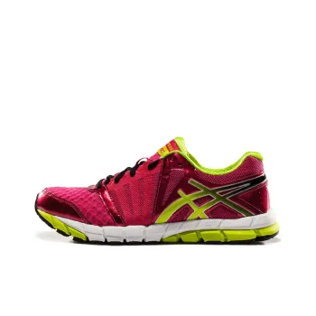 Asics Gel-Lyte 33 2 Wear-Resistant Low-Top Running Shoes Women's Red Yellow