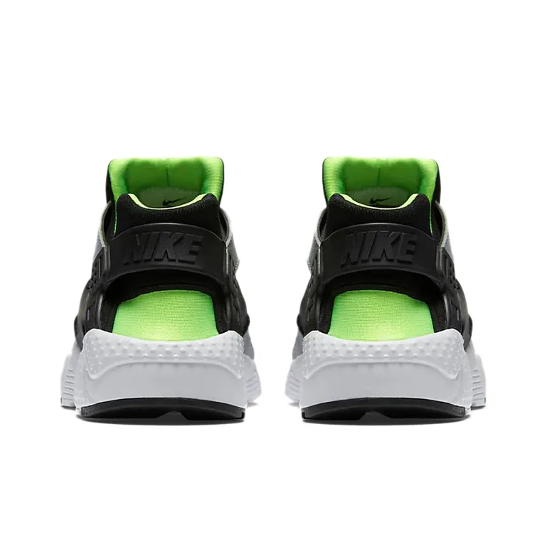 Nike Air Huarache Wolf Grey Electric Green GS-4