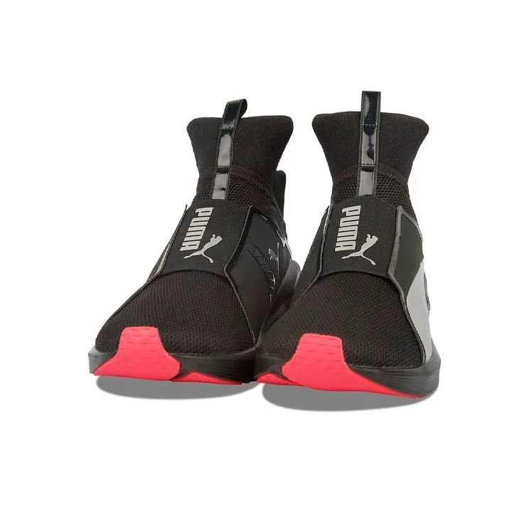 PUMA Fierce Core Anti-Slip Wear-Resistant Low-Top Running Shoes Women's Black Pink-2
